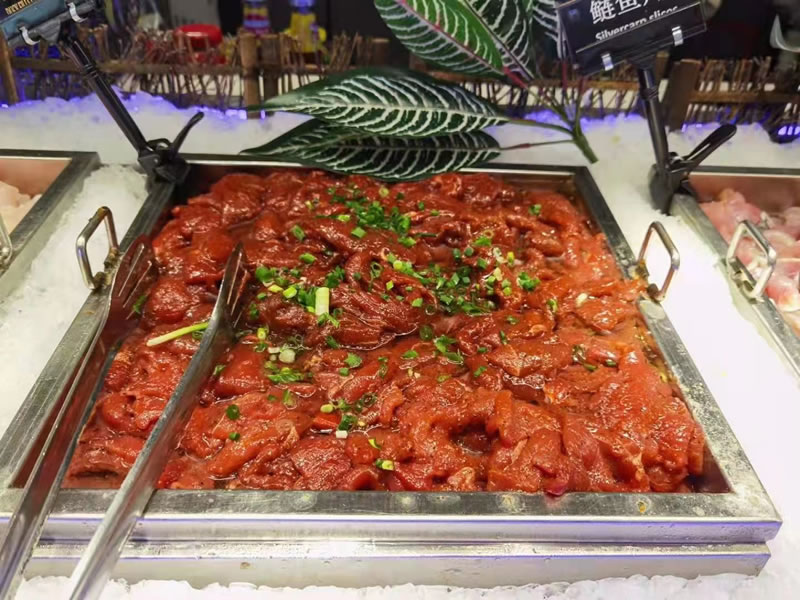 咀留香黑椒蚝油肉片