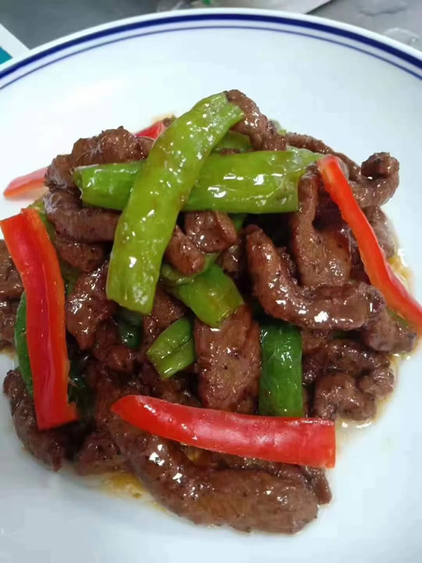 黑椒肉柳