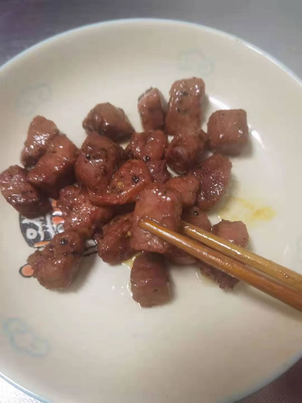 福藤黑椒肉丁
